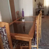 میز و صندلی چوبی