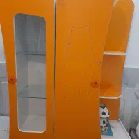 کمد و ویترین کودک مدل پو چوب ارژن تهران|تخت و سرویس خواب|زاهدان, |دیوار