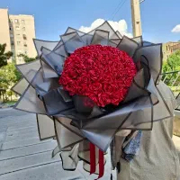 دسته گل رز روبانی.تولد.خواستگاری.سالگردازدواج.هدیه