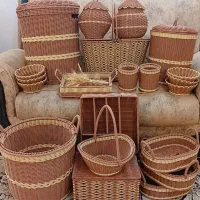 کلاس آموزشی ارغوان بافی (سبد بافی)