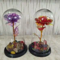 گل شیشه ای کادویی روز مادر|گل مصنوعی|کاشمر, |دیوار