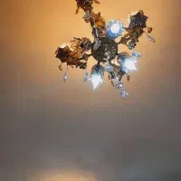 لوسترفرشته برنز اصل|لوستر و چراغ آویز|ارومیه, |دیوار