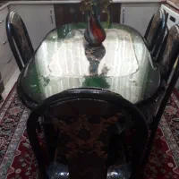 میز غذاخوری تمام فلزی