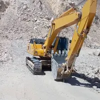بیل مکانیکی کوماتسو۴۰۰خط۸آرمدل۲۰۱۴