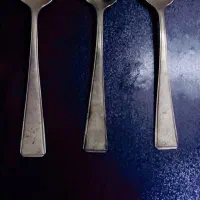 سه عدد قاشق برنجی قدیمی
