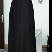 چادر کرپ مشکی رنگ ثابت