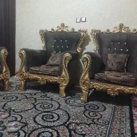 مبلمان نیمه استیل|مبلمان خانگی و میز عسلی|ملایر, |دیوار