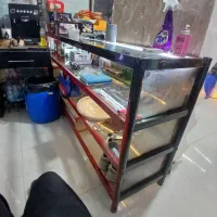 میز سوپر مارکت میز فلزی  دخل