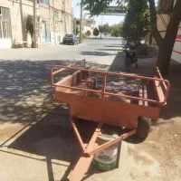 تریلی پشت ماشینی تراکتوری