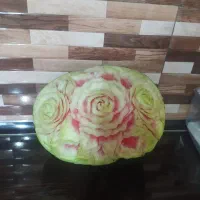 تزیین کدو و هندوانه یلدا