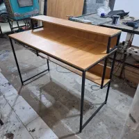 میز تحریر چوبی وفلزی|میز تحریر و کامپیوتر|خرمآباد, |دیوار