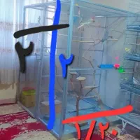 قفس بزرگ دست ساز