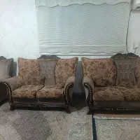 فروش مبلمان هفت نفره با گل میز