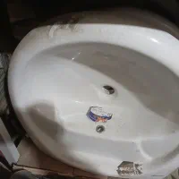 فروش روشویی تکپایه و توالت ایرانی