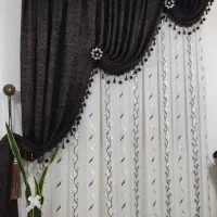 پرده پذیرائی کاملا نو با تخفیف ویژه|پرده، رانر، رومیزی|لنگرود, |دیوار