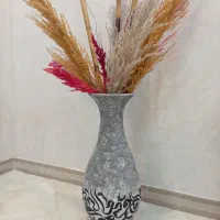 گلدان های سفالی کالیگرافی شده