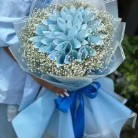 گل روبانی و بوکت پروانه ای|گل مصنوعی|میاندوآب, |دیوار