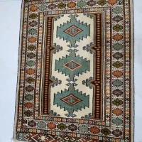 یک جفت قالیچه دستباف ویک جفت پشتی نو واکبنددستباف|فرش|مشهد, نوفل لوشاتو|دیوار