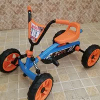 ۲عدد اسباب بازی چهارچرخ کودک