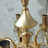 لوستر آب طلا در حد نو به بالاترین قیمت|لوستر و چراغ آویز|مشهد, احمدآباد|دیوار