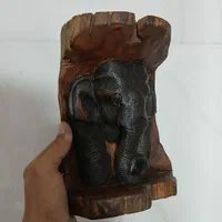 مجسمه چوبی فیل تایلندی|مجسمه، تندیس، ماکت|تهران, نعمت‌آباد|دیوار