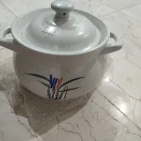 قابلمه سرامیکی وگل پنبه