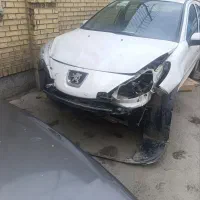 خودرو ۲۰۷ tu3 دنده مدل ۴۰۳ تصادفی