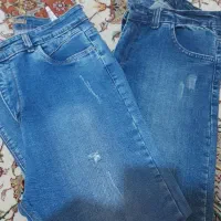 شلوار لی با پالتو و کاپشن