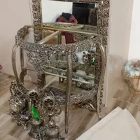آینه شمعدان برنج