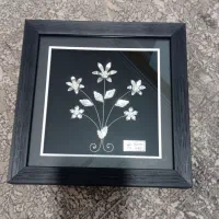 قاب عکس گل نقره|تابلو، نقاشی، عکس|کوهدشت, |دیوار