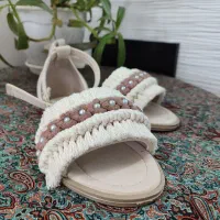 ست کیف و صندل مکرومه|کیف، کفش، کمربند|مشهد, احمدآباد|دیوار