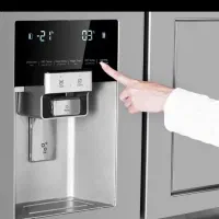 یخچال ساید بای ساید ۳۳۳۰ ss استیل نقره ای|یخچال و فریزر|تسوج, |دیوار