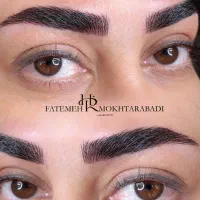 خدمات هیر استروک ابرو فقط با پرداخت هزینه مواد|خدمات آرایشگری و زیبایی|کرمان, |دیوار