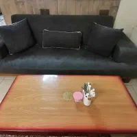 مبلمان راحتی 8 نفره تخت خواب شو استثنایی|مبلمان خانگی و میز عسلی|گرمدره, |دیوار