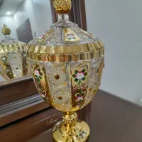 ظروف کریستال طلا کوب|ظروف سرو و پذیرایی|تهران, مشیریه|دیوار