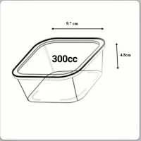 ظروف یکبار مصرف مارال ۳۰۰ سی سی،بسته بندی نو