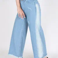 شلوار جین شافل وارداتی سایزبندی موجود