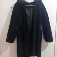 پالتو دخترانه  و چارقد سبز