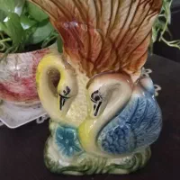 گلدان چینی طرح قو