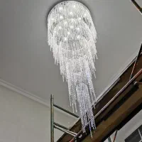 لوستر دوبلکس و بلند مجلل ، لوستر بلند vslight|لوستر و چراغ آویز|تهران, پامنار|دیوار