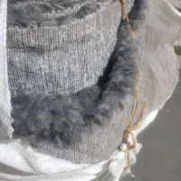 خز طوسی پرز متوسط