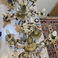 لوستر برنجی فرشته|لوستر و چراغ آویز|ری, شهادت|دیوار