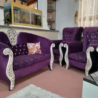 مبل هفت نفره به همراه جلو مبلی و ۴ عددعسلی|مبلمان خانگی و میز عسلی|نظرآباد, نظرآباد|دیوار