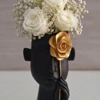 دکوریجات منزل،گلدان،بیس خام،پاسماوری،مجسمه