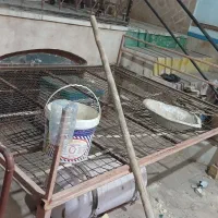 تخت آهنی حیاطی۵نفره