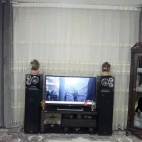 پرده زیبا و نو|پرده، رانر، رومیزی|محمدیه-قزوین, |دیوار