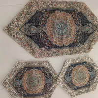 دو جفت رومیزی با دو تا عسلی کوچک