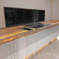 صحفه سنگ کانتر آشپزخانه تخصصی اجرای میشود|مصالح و تجهیزات ساختمان|ساوه, |دیوار