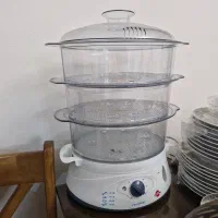 بخار پز و پلوپز.چای ساز و ظروف پذیرایی