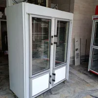 یخچال تمام استیل برچسبهاش روش درحد درماهدشت